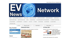 Desktop Screenshot of evnews.net